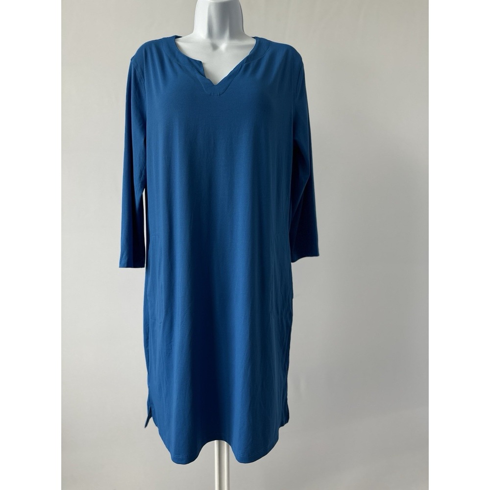 Lightbare Women's Large Dress with Pockets UPF 50+ Casual Sun Dress (b40)